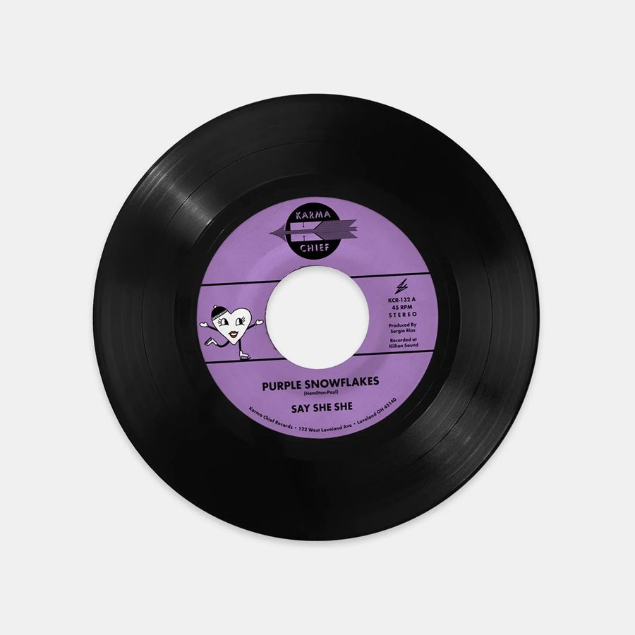 Say She She - Purple Snowflakes / This Wintertime - Image 2
