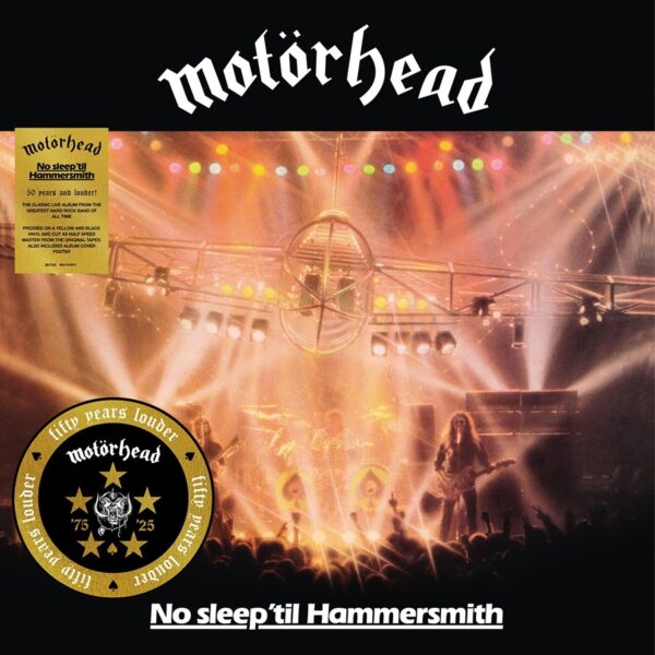 Motörhead - No Sleep 'Til Hammersmith (Live) (50th Anniversary)